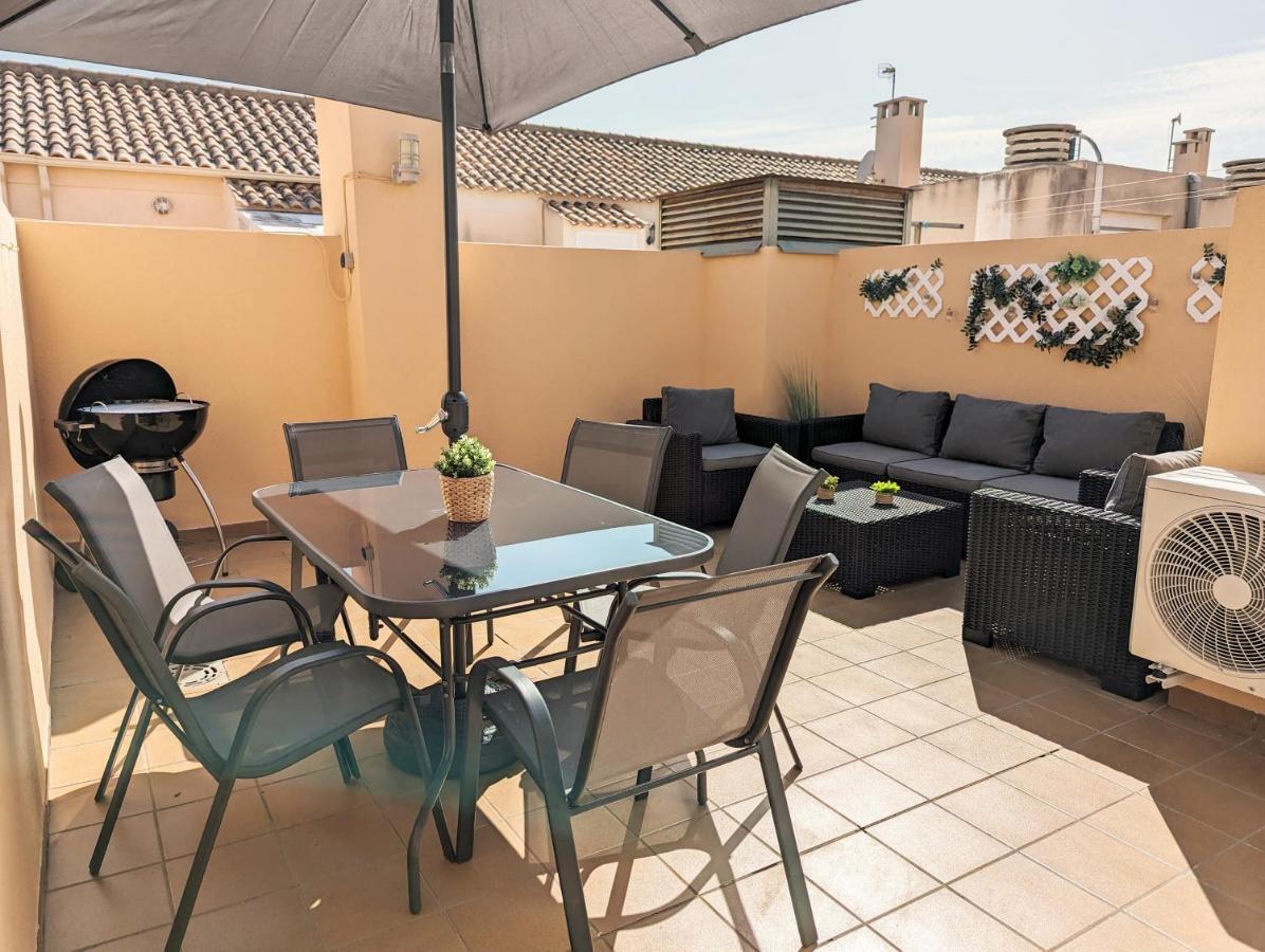 Apartamento Las Palmeras - Con Terraza, Barbacoa, Aire Acondicionado Y A 250M De La Playa! Los Alcázares Екстериор снимка